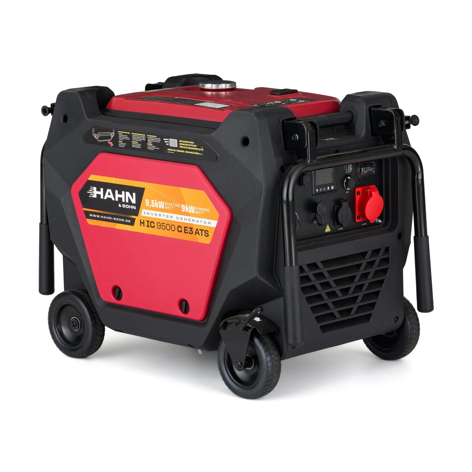 Invertorový generátor Hahn & Sohn H IG 9500 G E3 ATS