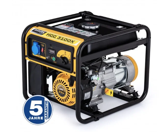 Hahn & Sohn HGG 3100X AVR gasoline generator 5-year warranty