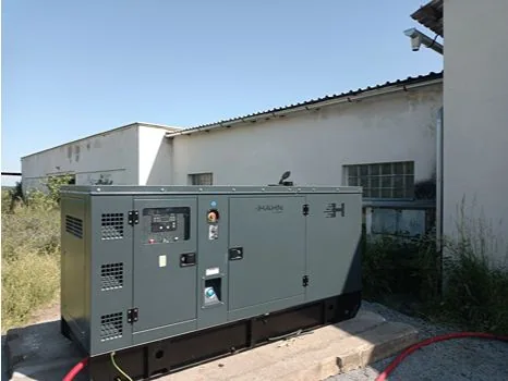 Diesel generator as primary source of energy for Zemědělské družstvo Dřísy