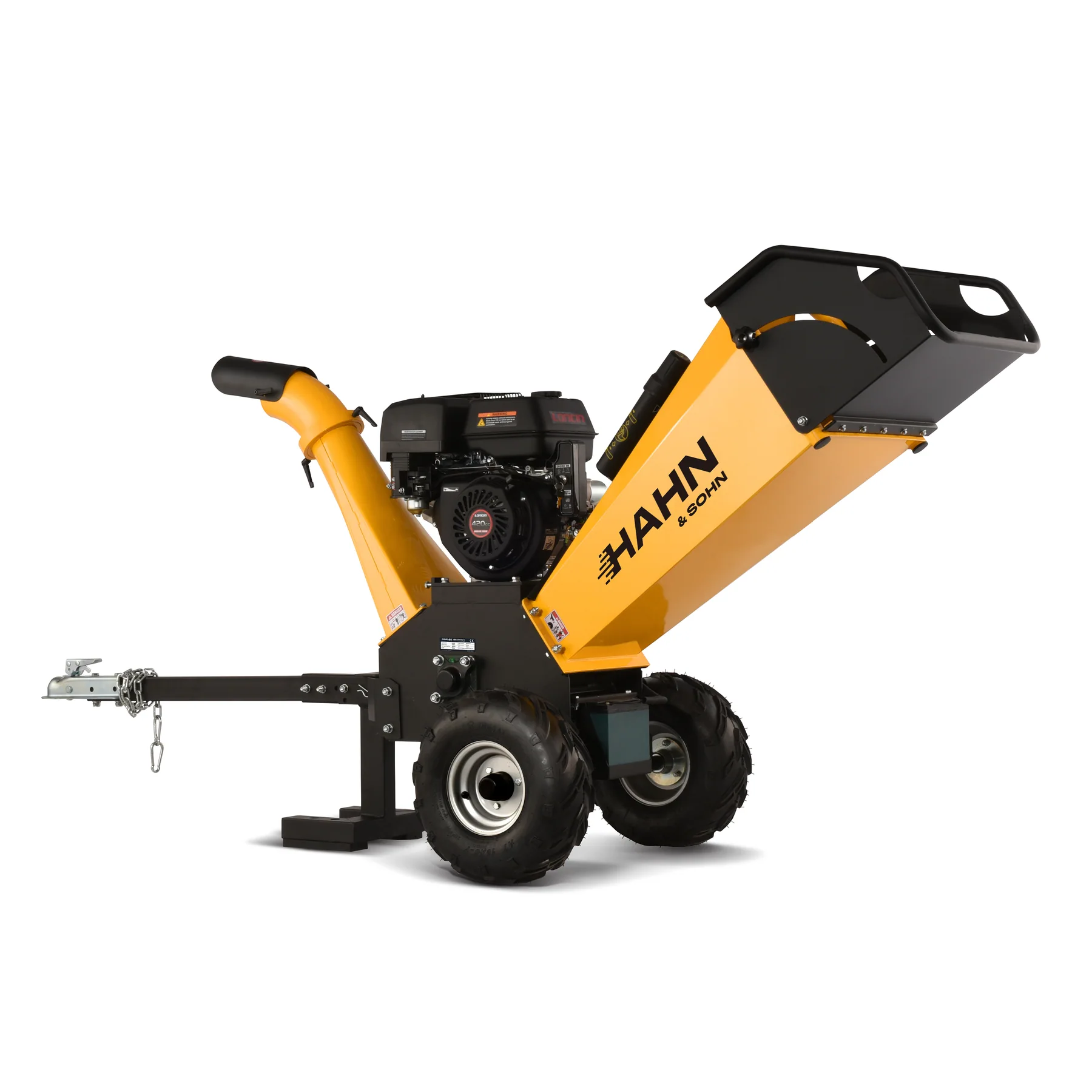 Hahn & Sohn HDV03APRO-E petrol garden wood chipper with electric start