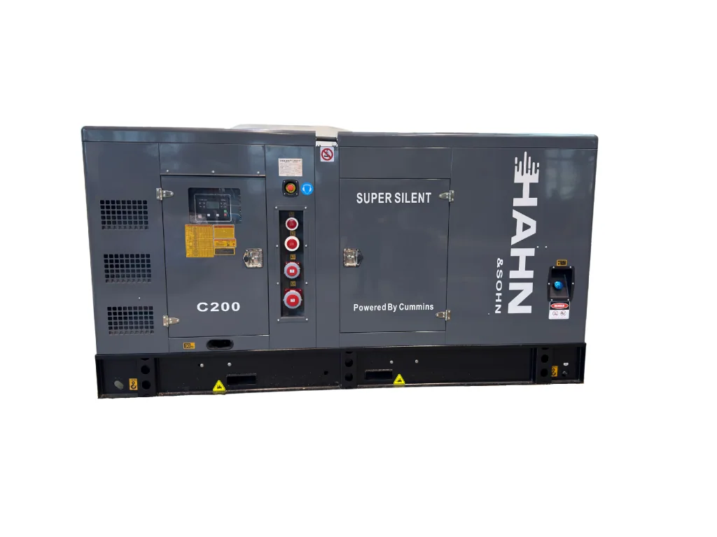 Hahn & Sohn naftová elektrocentrála C200