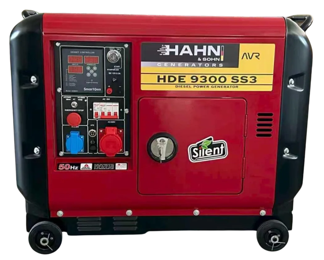 Dieselová elektrocentrála Hahn & Sohn HDE 9300SS3