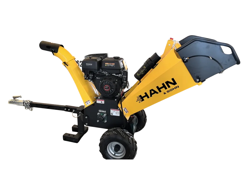 Benzínový zahradní štěpkovač Hahn & Sohn HDV03APRO-E s elektrickým startem