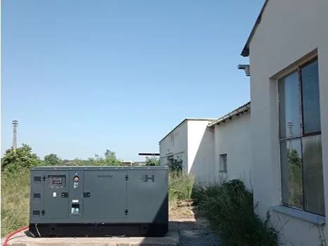 Diesel generator as primary source of energy for Zemědělské družstvo Dřísy