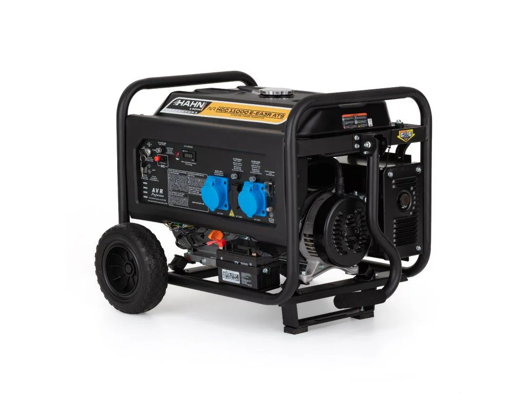 Benzínová elektrocentrála Hahn & Sohn HGG11000E-EA3R ATS
