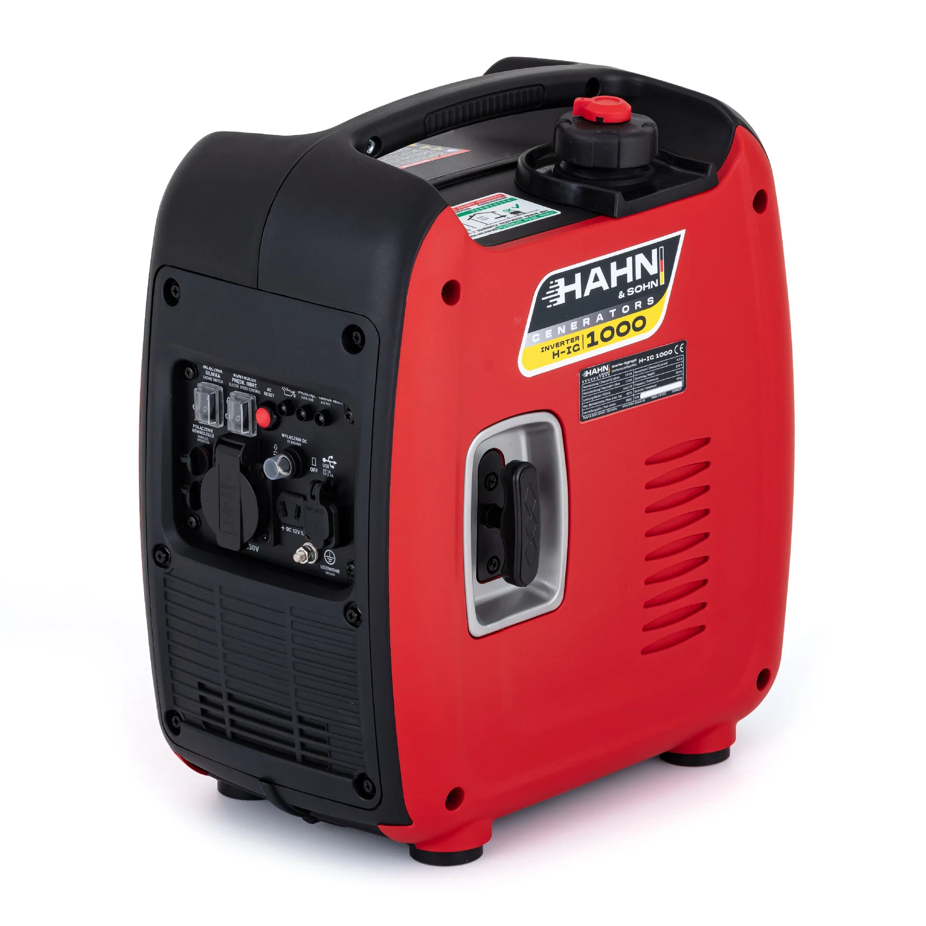 Hahn & Sohn Inverter generator H IG 1000 5-year warranty