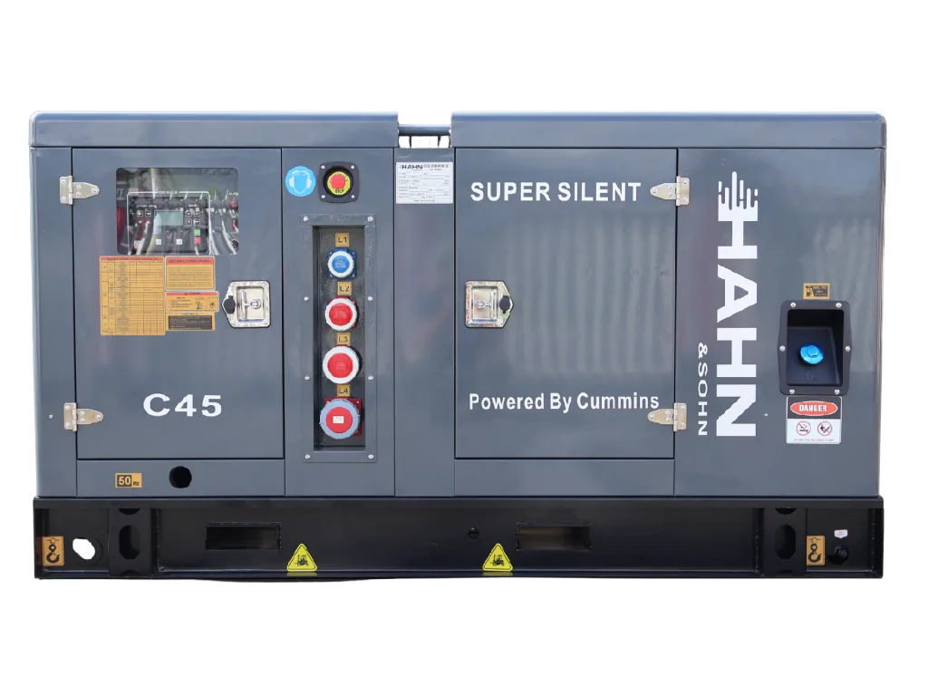 Hahn & Sohn naftová elektrocentrála C45